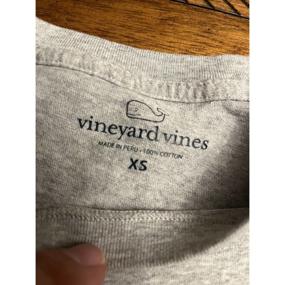 NEW ENGLAND PATRIOTS Vineyard Vines NFL XS Long Sleeve T Shirt FOXBORO Rare Find - Picture 5 of 8